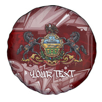 Personalized Pennsylvania Coat Of Arms Spare Tire Cover Street Art Graffiti Graphic