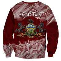 Personalized Pennsylvania Coat Of Arms Sweatshirt Street Art Graffiti Graphic