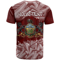 Personalized Pennsylvania Coat Of Arms T Shirt Street Art Graffiti Graphic