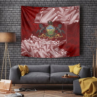 Personalized Pennsylvania Coat Of Arms Tapestry Street Art Graffiti Graphic