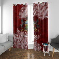 Personalized Pennsylvania Coat Of Arms Window Curtain Street Art Graffiti Graphic