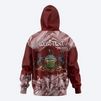 Personalized Pennsylvania Coat Of Arms Zip Hoodie Street Art Graffiti Graphic