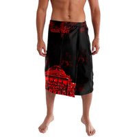 Personalized Pennsylvania Philadelphia Museum Of Art Lavalava Red Grunge Paint Splatter Graphic