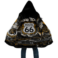 Personalized New Mexico Route 66 Classic Car Cloak Desert Cactus Grunge Paint Splatter Vintage Road Trip