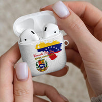 Venezuela Flag Day 220th Anniversary AirPods Case Patriotic Map Coat Of Arms Subtle