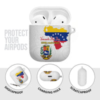 Venezuela Flag Day 220th Anniversary AirPods Case Patriotic Map Coat Of Arms Subtle