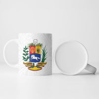 Venezuela Flag Day 220th Anniversary Ceramic Mug Patriotic Map Coat Of Arms Subtle