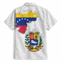 Venezuela Flag Day 220th Anniversary Hawaiian Shirt Patriotic Map Coat Of Arms Subtle