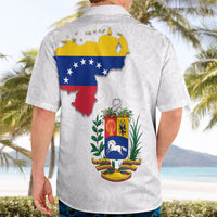 Venezuela Flag Day 220th Anniversary Hawaiian Shirt Patriotic Map Coat Of Arms Subtle