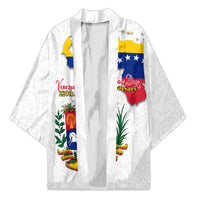 Venezuela Flag Day 220th Anniversary Kimono Patriotic Map Coat Of Arms Subtle