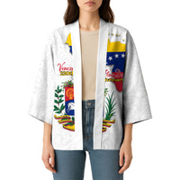 Venezuela Flag Day 220th Anniversary Kimono Patriotic Map Coat Of Arms Subtle