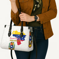 Venezuela Flag Day 220th Anniversary Leather Bag Patriotic Map Coat Of Arms Subtle
