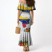 Venezuela Flag Day 220th Anniversary Mermaid Dress Patriotic Map Coat Of Arms Subtle