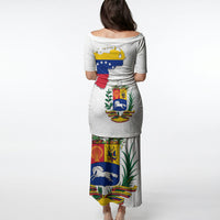 Venezuela Flag Day 220th Anniversary Puletasi Patriotic Map Coat Of Arms Subtle