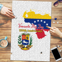 Venezuela Flag Day 220th Anniversary Puzzle Patriotic Map Coat Of Arms Subtle
