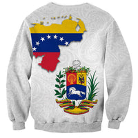 Venezuela Flag Day 220th Anniversary Sweatshirt Patriotic Map Coat Of Arms Subtle