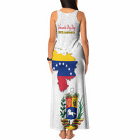 Venezuela Flag Day 220th Anniversary Tank Maxi Dress Patriotic Map Coat Of Arms Subtle