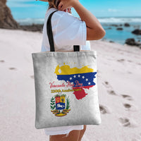 Venezuela Flag Day 220th Anniversary Tote Bag Patriotic Map Coat Of Arms Subtle
