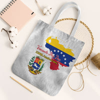 Venezuela Flag Day 220th Anniversary Tote Bag Patriotic Map Coat Of Arms Subtle