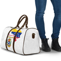 Venezuela Flag Day 220th Anniversary Travel Bag Patriotic Map Coat Of Arms Subtle