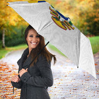 Venezuela Flag Day 220th Anniversary Umbrella Patriotic Map Coat Of Arms Subtle