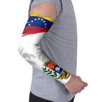 Venezuela Flag Day Arm Sleeves 220th Anniversary Coat Of Arms Palm Tree Silhouette