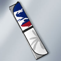 Venezuela Flag Day Auto Sun Shade 220th Anniversary Coat Of Arms Palm Tree Silhouette