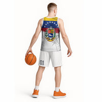 Venezuela Flag Day Basketball Jersey 220th Anniversary Coat Of Arms Palm Tree Silhouette