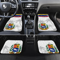 Venezuela Flag Day Car Mats 220th Anniversary Coat Of Arms Palm Tree Silhouette