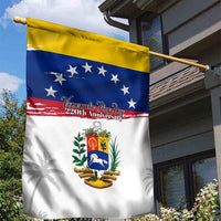 Venezuela Flag Day Garden Flag 220th Anniversary Coat Of Arms Palm Tree Silhouette