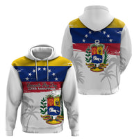 Venezuela Flag Day Hoodie 220th Anniversary Coat Of Arms Palm Tree Silhouette