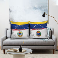 Venezuela Flag Day Pillow Cover 220th Anniversary Coat Of Arms Palm Tree Silhouette