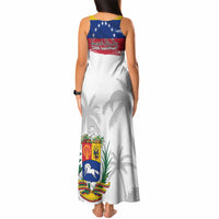 Venezuela Flag Day Tank Maxi Dress 220th Anniversary Coat Of Arms Palm Tree Silhouette