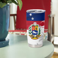 Venezuela Flag Day Tumbler Cup 220th Anniversary Coat Of Arms Palm Tree Silhouette