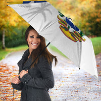 Venezuela Flag Day Umbrella 220th Anniversary Coat Of Arms Palm Tree Silhouette