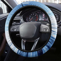 Mahi Mahi and Tuna Fish Steering Wheel Cover Fishing Ocean Water Background and Nautical Compass Elements - Wonder Print Shop