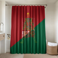 Portugal Football Number 7 GOAT Bathroom Set Records Follow Me Sports Quote Line Art
