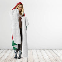 Portugal Football Number 7 GOAT Hooded Blanket Records Follow Me Sports Quote Line Art
