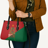 Portugal Football Number 7 GOAT Leather Bag Records Follow Me Sports Quote Line Art