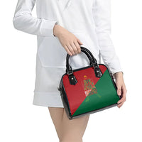 Portugal Football Number 7 GOAT Shoulder Handbag Records Follow Me Sports Quote Line Art