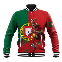 Portugal Football Goat Baseball Jacket Number 7 Greatest Of All Time Sports