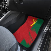 Portugal Football Goat Car Mats Number 7 Greatest Of All Time Sports
