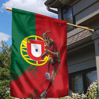 Portugal Football Goat Garden Flag Number 7 Greatest Of All Time Sports