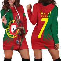 Portugal Football Goat Hoodie Dress Number 7 Greatest Of All Time Sports