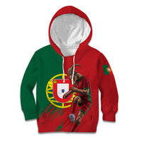 Portugal Football Goat Kid Hoodie Number 7 Greatest Of All Time Sports