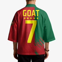 Portugal Football Goat Kimono Number 7 Greatest Of All Time Sports