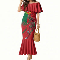 Portugal Football Goat Mermaid Dress Number 7 Greatest Of All Time Sports