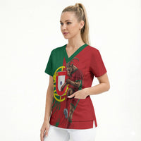 Portugal Football Goat Scrub Top Number 7 Greatest Of All Time Sports