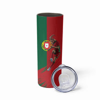 Portugal Football Goat Skinny Tumbler Number 7 Greatest Of All Time Sports