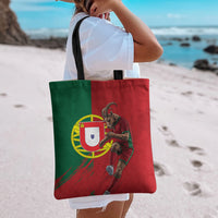 Portugal Football Goat Tote Bag Number 7 Greatest Of All Time Sports